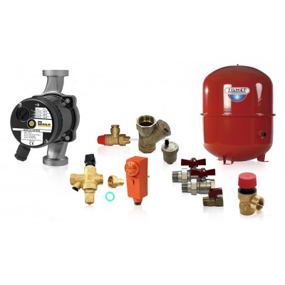 Hydraulic kit for closed type central heating system - Produtos para comparar