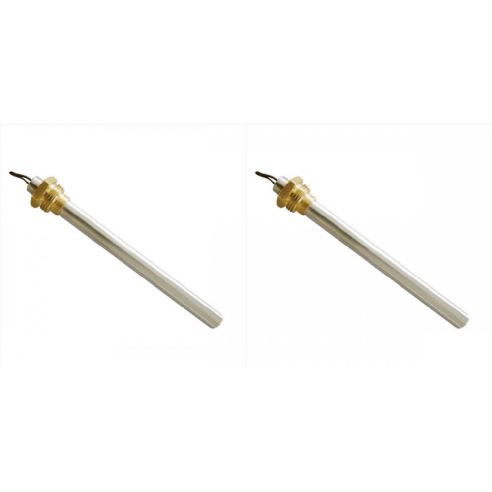 Resistência para salamandra a pellets MCZ, RED e outras, comprimento total 148mm, 350W - x2