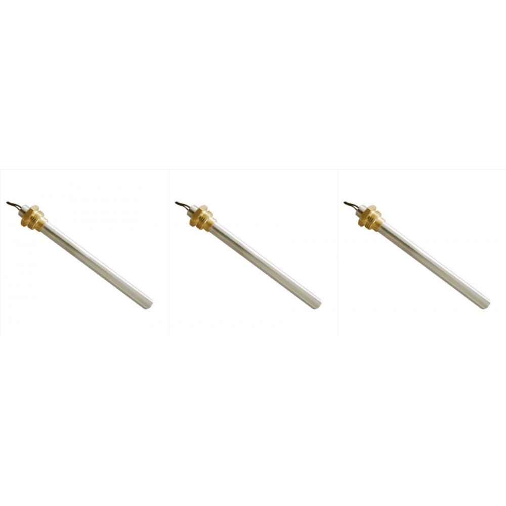 Resistência para salamandra a pellets MCZ, RED e outras, comprimento total 148mm, 350W - x3