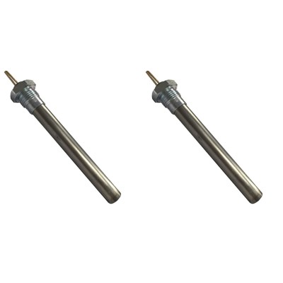 Resistência para salamandras a pellets Ecosystem e outras, comprimento total 152mm, 400W - x2 - Peças de salamandra a pellets