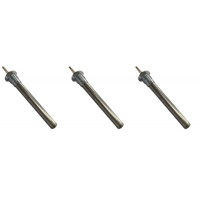 Resistência para salamandras a pellets Ecosystem e outras, comprimento total 152mm, 400W - x3 - Peças de salamandra a pellets