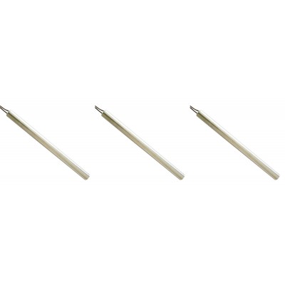 Resistência para salamandras a pellets GP Termocamini e outras, comprimento total 150mm, 250W - x3 - Peças de salamandra a pellets