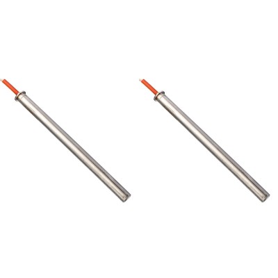 Resistência para salamandra a pellets Edilkamin, Thermorossi e outros, comprimento total 182mm, 350W - x2 - Resistências para salamandrs a pellets