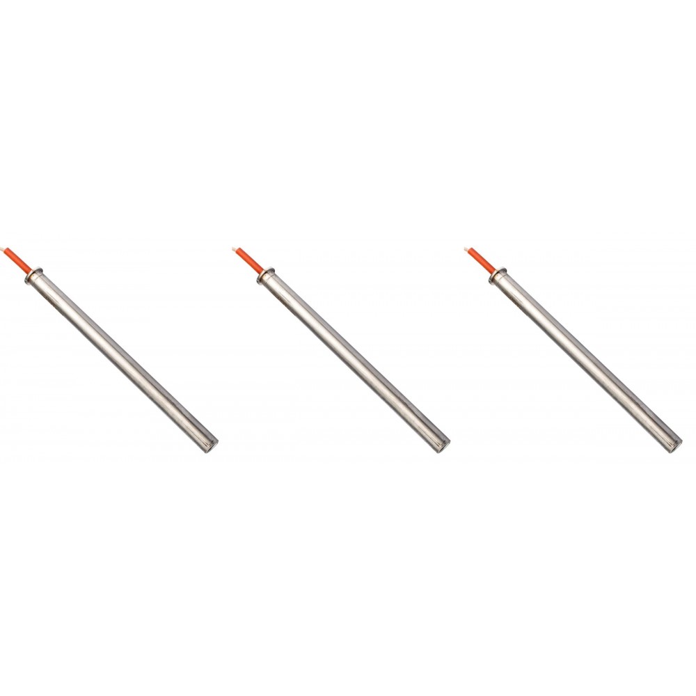 Resistência para salamandra a pellets Edilkamin, Thermorossi e outros, comprimento total 182mm, 350W - x3 | Resistências para salamandrs a pellets | Peças de salamandra a pellets |