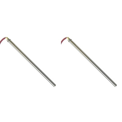 Resistência para salamandra a pellets Edilkamin e outros, comprimento total 280mm, 470W - x2 - Resistências para salamandrs a pellets