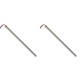 Resistência para salamandra a pellets Edilkamin e outros, comprimento total 280mm, 470W - x2 | Resistências para salamandrs a pellets | Peças de salamandra a pellets |