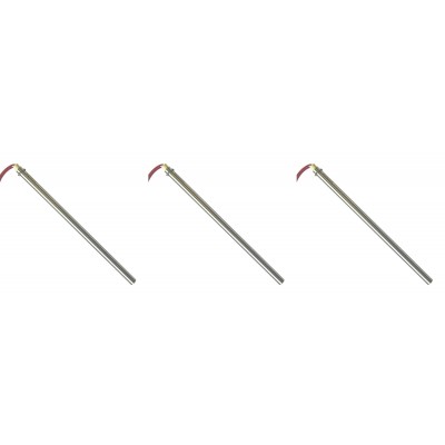 Resistência para salamandra a pellets Edilkamin e outros, comprimento total 280mm, 470W - x3 - Resistências para salamandrs a pellets