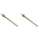 Resistência para salamandra a pellets Ungaro, Vibrok, Lincar, comprimento total 160mm, 300W - x2 | Resistências para salamandrs a pellets | Peças de salamandra a pellets |