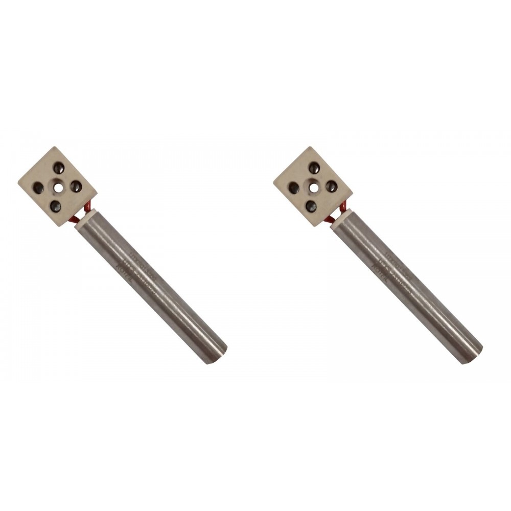 Resistência para salamandra a pellets Eurofiamma, Arce e outros, comprimento 80mm, 250W - x2