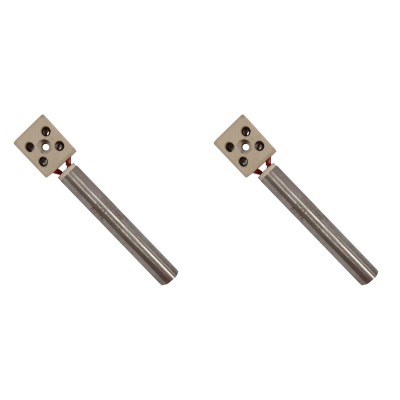 Resistência para salamandra a pellets Eurofiamma, Arce e outros, comprimento 80mm, 250W - x2 - Resistências para salamandrs a pellets