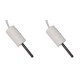 Resistência para salamandra a pellets ComfortBilt, Edilkamin e outros, comprimento total 66mm, 90 - 100W a 24 Volt AC - x2 | Resistências para salamandrs a pellets | Peças de salamandra a pellets |