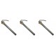 Resistência para salamandra a pellets Ecoteck, Ravelli e outros, comprimento total 114mm, 250W - x3 | Resistências para salamandrs a pellets | Peças de salamandra a pellets |