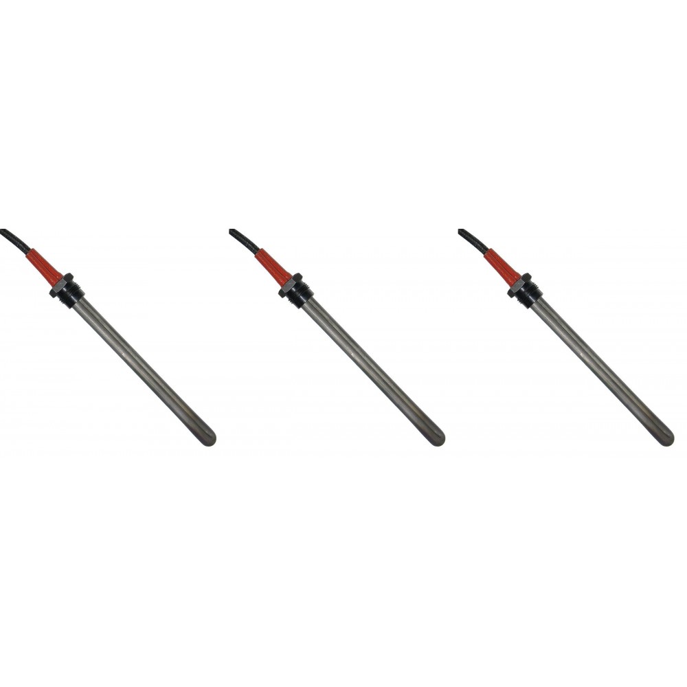 Resistência para salamandra a pellets Palladio e outros, comprimento total 145mm, 250W - x3