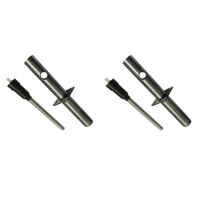 Resistência para salamandras a pellets Enviro com tubo de canalização do ar, comprimento total 153mm, 230W - x2 - Peças de salamandra a pellets
