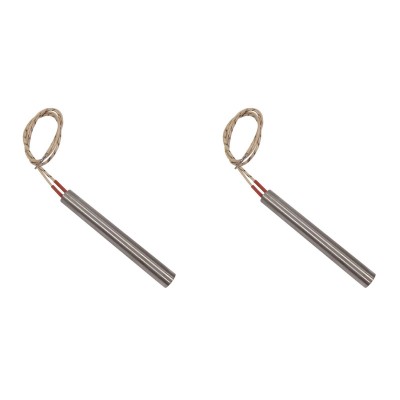 Resistência para salamandras a pellets Arce, Cadel, Eurofiamma, Eurosteack e outras, comprimento total 101mm, 300W - x2 - Peças de salamandra a pellets