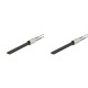 Resistência para salamandra a pellets Eco Spar, BURNiT, MCZ, Edilkamin, Lopi  e outros, comprimento total 122mm, 120W a 24V - x2 | Resistências para salamandrs a pellets | Peças de salamandra a pellets |