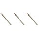 Resistência para salamandras a pellets Ecoforest e outras, comprimento total 155mm, 250W - x3 | Resistências para salamandrs a pellets | Peças de salamandra a pellets |