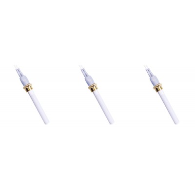 Resistência de cerâmica para salamandras a pellets Eco Spar, BURNiT, Warmflow, Adler, AMG, Ecoteck e outros, comprimento total 88mm, 250W - x3 - 