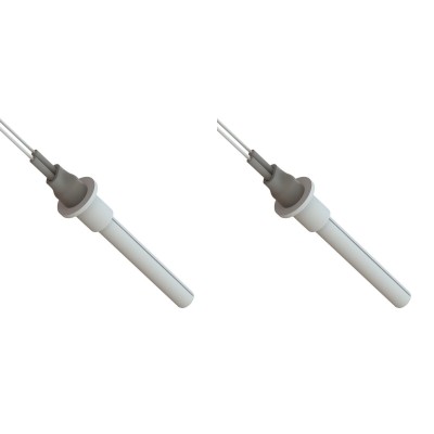 Resistência de cerâmica para salamandras a pellets ETA, Grant Spira, ComfortBilt e outros, comprimento total 107mm, 260W - x2 - 