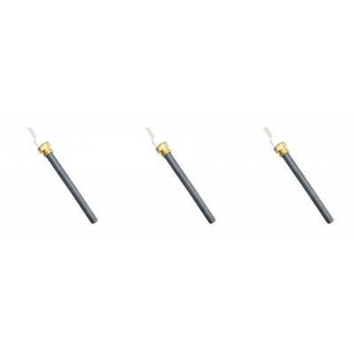 Resistência de cerâmica para salamandras a pellets Eco Spar, comprimento total 147mm, 350W - x3 - 