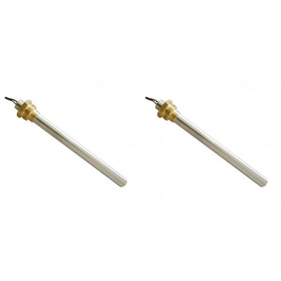 Resistência para salamandra a pellets BURNiT, Piazzetta, Karmek, MCZ, Ungaro, Superior, Cadel e outros, comprimento total 185 mm, 350W - x2 - Produtos para comparar