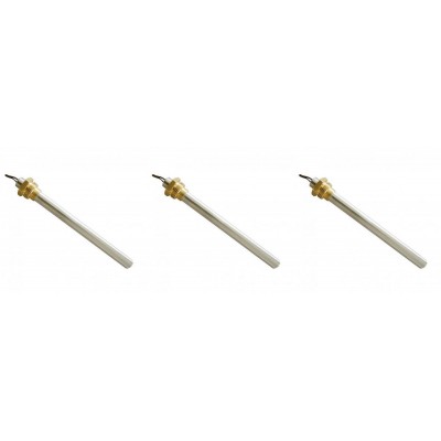 Resistência para salamandra a pellets BURNiT, Piazzetta, Karmek, MCZ, Ungaro, Superior, Cadel e outros, comprimento total 185 mm, 350W - x3 - Produtos para comparar